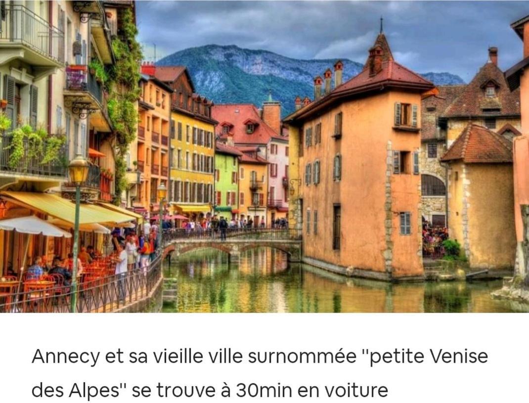 Apart 5 Personnes, 1Min Gare D'Annemasse, Geneve 5Km Екстер'єр фото